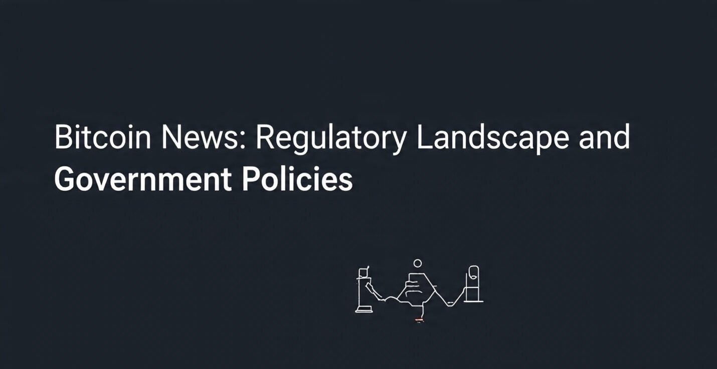 Bitcoin News: Regulatory Landscape and Government Policies