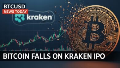 BTCUSD News Today Bitcoin Falls on Kraken IPO
