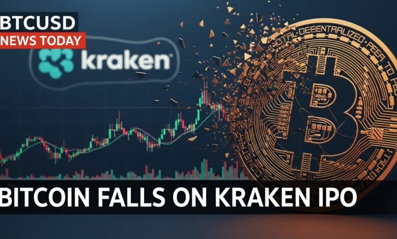 BTCUSD News Today Bitcoin Falls on Kraken IPO