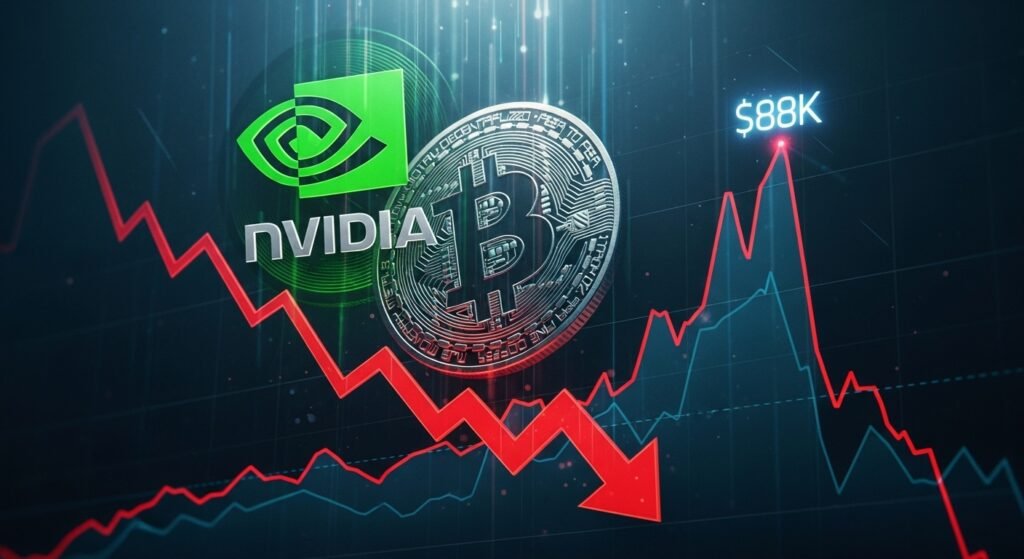 Bitcoin’s Nvidia Rally Fades as Price Hits $88K