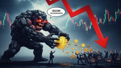 BlackRock clients pull $523m out of Bitcoin positions. Here’s what to expect next for the price