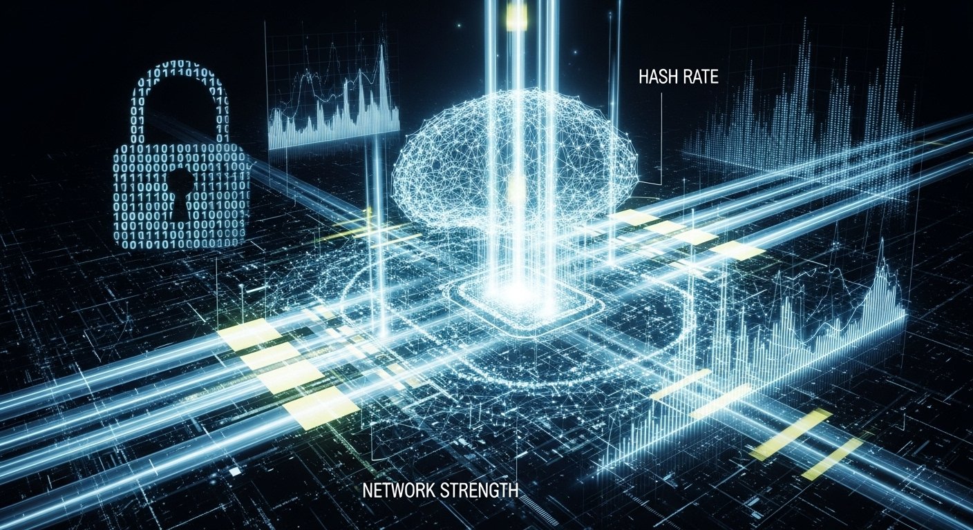 Hash Rate, Security, and Network Strength