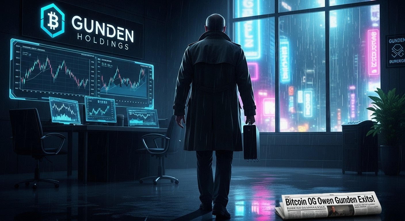 Why Did Bitcoin OG Owen Gunden Exit Now?