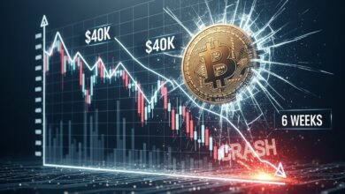 SEO Title Bitcoin Price Plunge $40K Crash in 6 Weeks