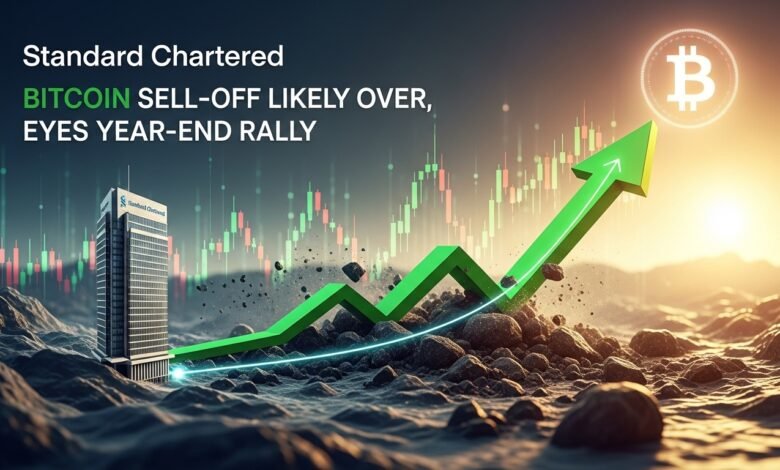 Standard Chartered says bitcoin sell-off likely over, eyes year-end rally
