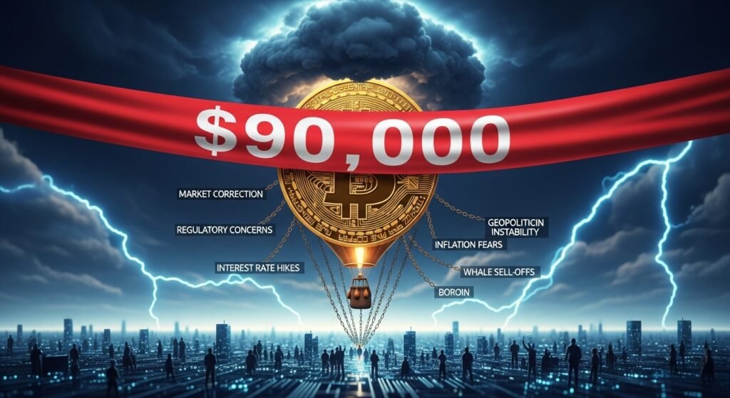 Why Bitcoin Fell Back Below $90,000