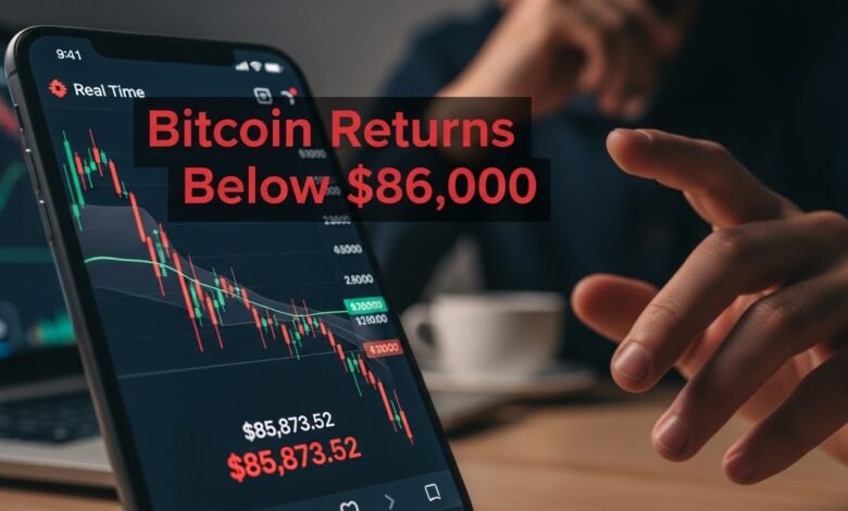 Bitcoin Returns Below $86,000 Traders Mull Market Bottom