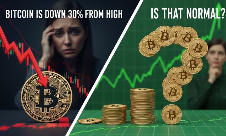 Bitcoin is Down 30% from High – Is That Normal?