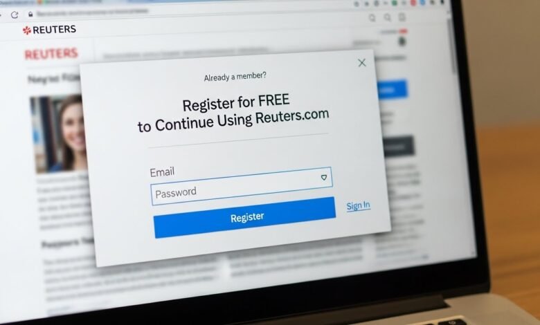 Register for FREE to Continue Using Reuters.com