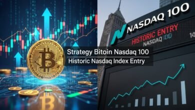 Strategy Bitcoin Nasdaq 100 Historic Nasdaq Index Entry