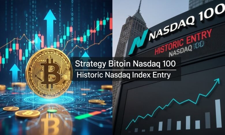 Strategy Bitcoin Nasdaq 100 Historic Nasdaq Index Entry