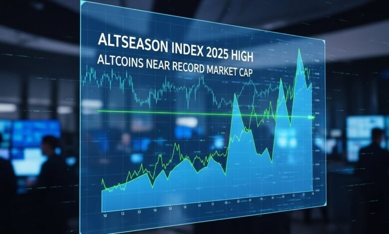 Altseason Index 2025 High Altcoins Near Record Market Cap