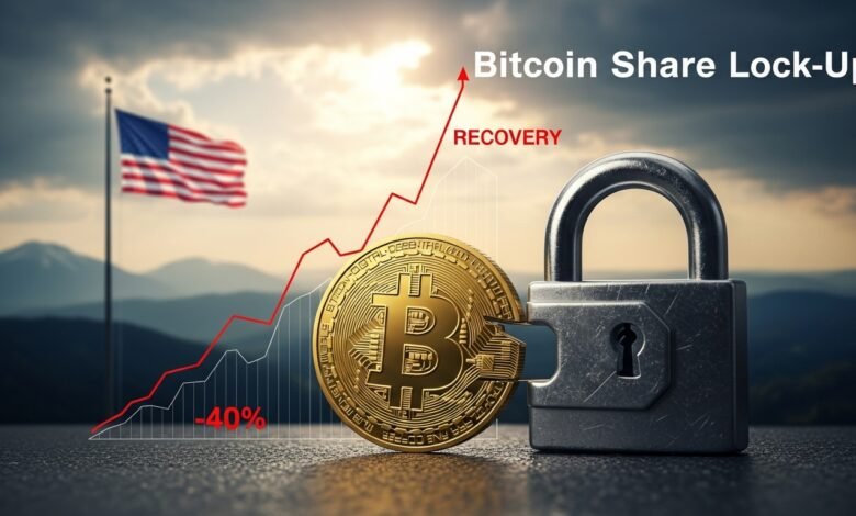 American Bitcoin Share Lock-Up Recovery After 40% Drop