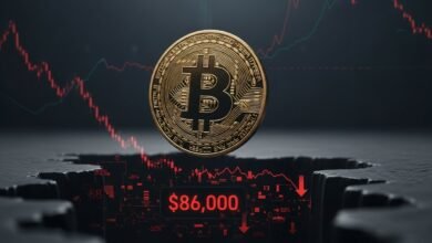 Bitcoin Drops Toward $86,000 Amid Market Uncertainty