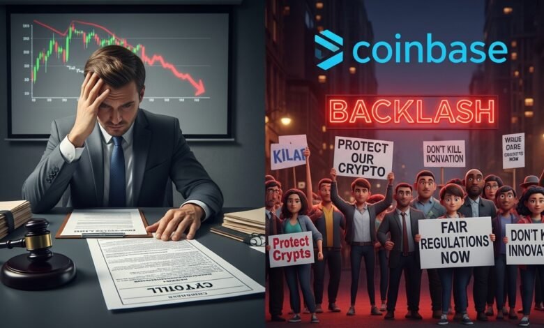 Why Companies Sour on Crypto Bill Coinbase Backlash Explained