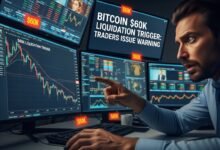 Bitcoin $60K Liquidation Trigger Traders Issue Warning