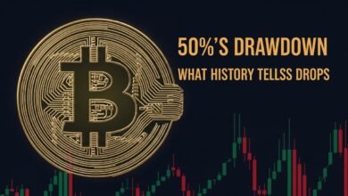 Bitcoin's 50% Drawdown What History Tells Us About Further Drops