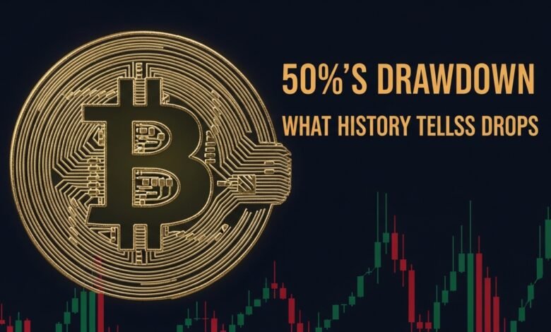 Bitcoin's 50% Drawdown What History Tells Us About Further Drops