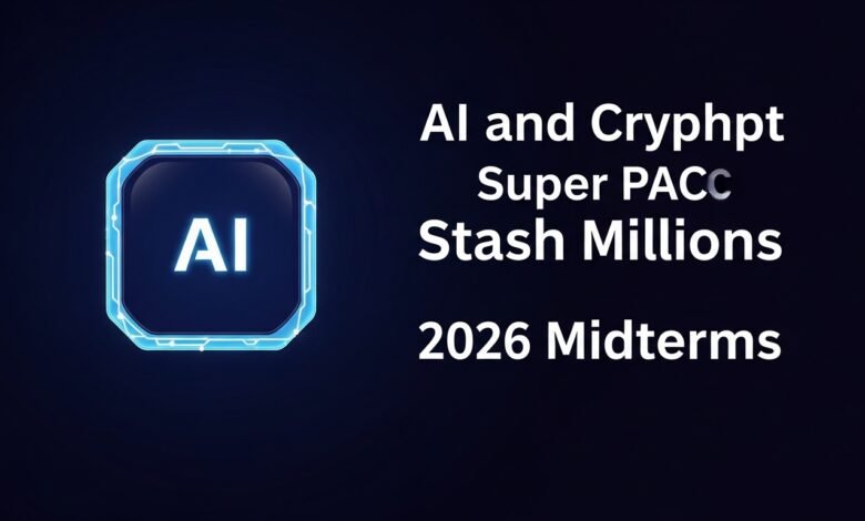 AI and Crypto Super PACs Stash Millions for 2026 Midterms