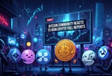 Bitcoin Community Reacts to Iran Crypto Toll Reports