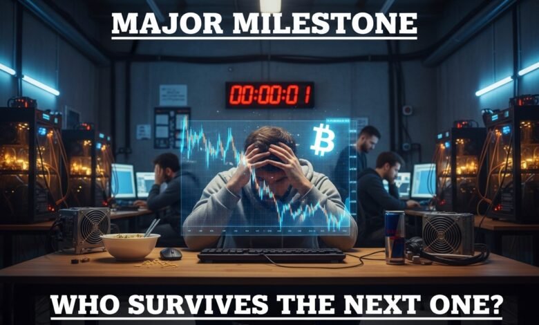 Bitcoin Miners Major Milestone Who Survives the Next One