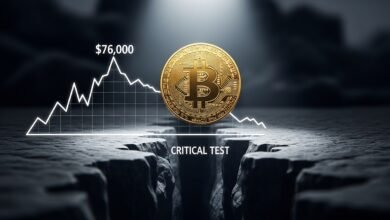 Bitcoin Price Faces Critical Test After $76,000 Rejection