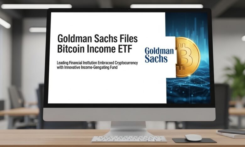 Goldman Sachs Files Bitcoin Income ETF